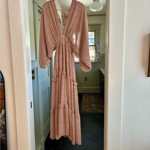 NWT MISA LOS ANGELES STEFANYA MIDI DRESS SZ S